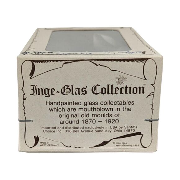 Vintage Inge-Glas Clip-On Candle Christmas German Glass Ornament - Picture 3 of 5